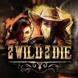Slots logo of 2 Wild 2 Die from Hacksaw Gaming at Lemon Casino