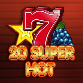 20 Super Hot slot logo by Amusnet Interactive at Lemon Casino
