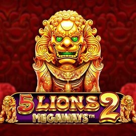 5 Lions Megaways 2 slot logo by Pragmatic Play at Lemon Casino