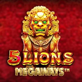 5 Lions Megaways game by Pragmatic Play – logo hosted on Lemon Casino