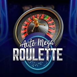 Auto Mega Roulette slot logo by Pragmatic Play at Lemon Casino