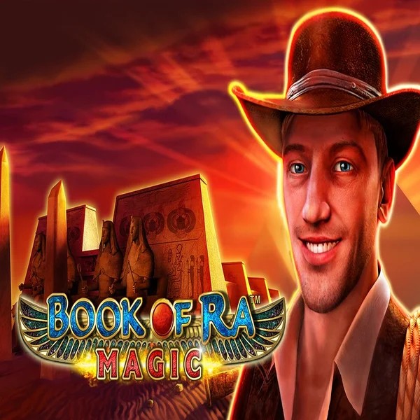 Book of Ra Magic by Greentube, showcased at lemon-hu.com – game logo