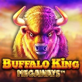 Buffalo King Megaways online game logo by Pragmatic Play on lemon-hu.com