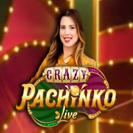 Live Casino logo of Crazy Pachinko from Evolution at Lemon Casino