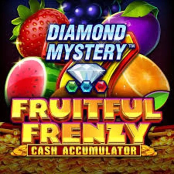 Diamond Mystery Fruitful Frenzy Cash Accumulator by Greentube, showcased at lemon-hu.com – game logo
