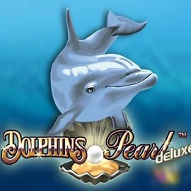Dolphins Pearl Deluxe logo by Novomatic at Lemon Casino