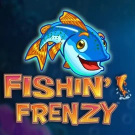 Fishin Frenzy logo by Blueprint Gaming at Lemon Casino
