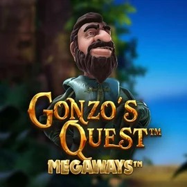Gonzo&#039;s Quest Megaways slot icon by Red Tiger Gaming, available at Lemon Casino