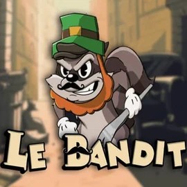 Slots logo of Le Bandit from Hacksaw Gaming at Lemon Casino