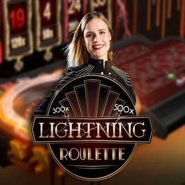 Lightning Roulette casino game by Evolution – featured logo at Lemon Casino