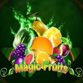 Magic Fruits Deluxe game by Wazdan – logo hosted on Lemon Casino