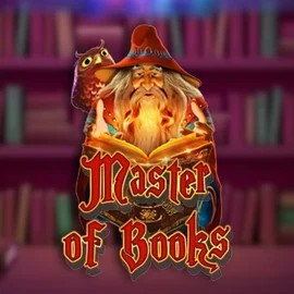 Official Slots logo: Master of Books by Swintt at Lemon Casino
