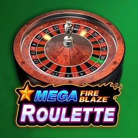 Mega Fire Blaze Roulette online game logo by Playtech on lemon-hu.com