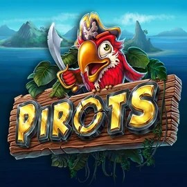 Official Slots logo: Pirots by ELK Studios at Lemon Casino
