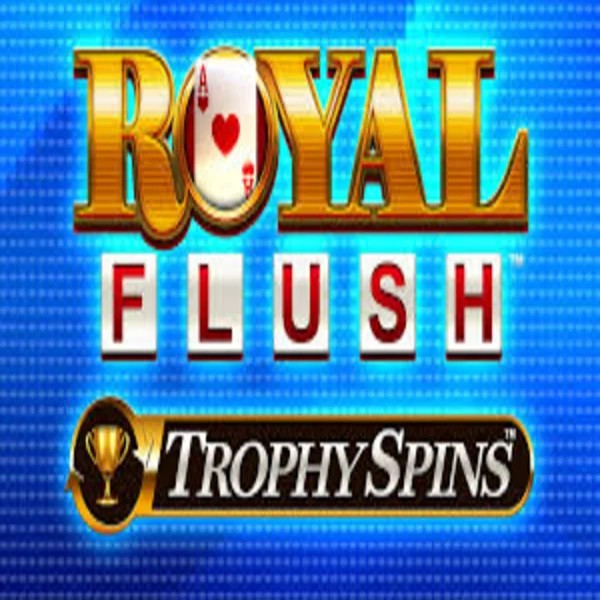 Royal Flush Trophy Spins slot visual from Greentube available on lemon-hu.com