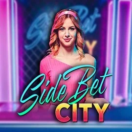 Side Bet City slot visual from Evolution available on lemon-hu.com