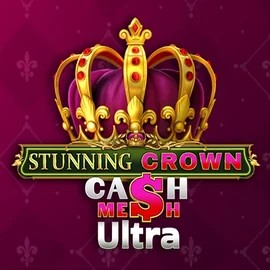 Stunning Crown Cash Mesh Ultra online game logo by BF Games on lemon-hu.com