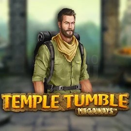 Temple Tumble Megaways slot logo by Relax Gaming at Lemon Casino